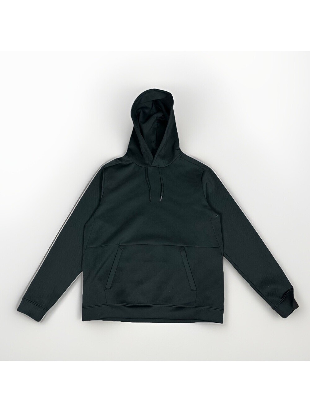 Brady Hoodie Mens Large Gummy‎ Knit Bungee Cord Pullover Sweatshirt BLACK
